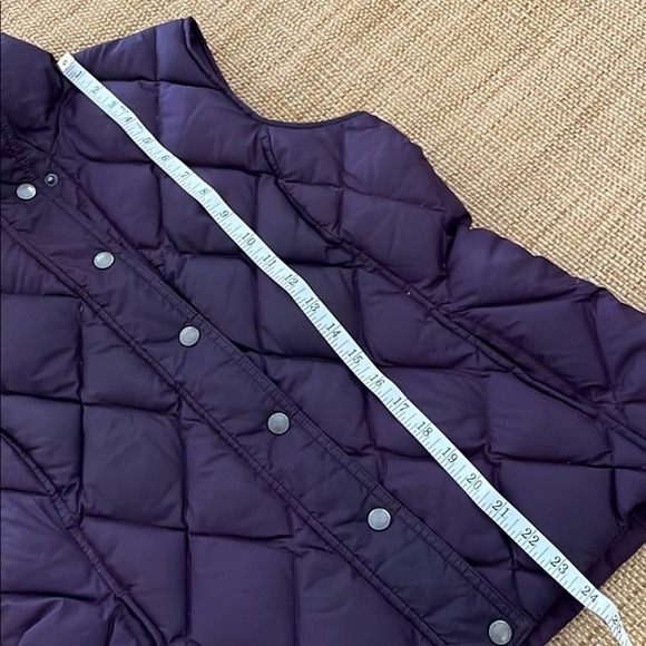 Ladies Lands’ End Down Puffer Vest Size S - Picture 5 of 7